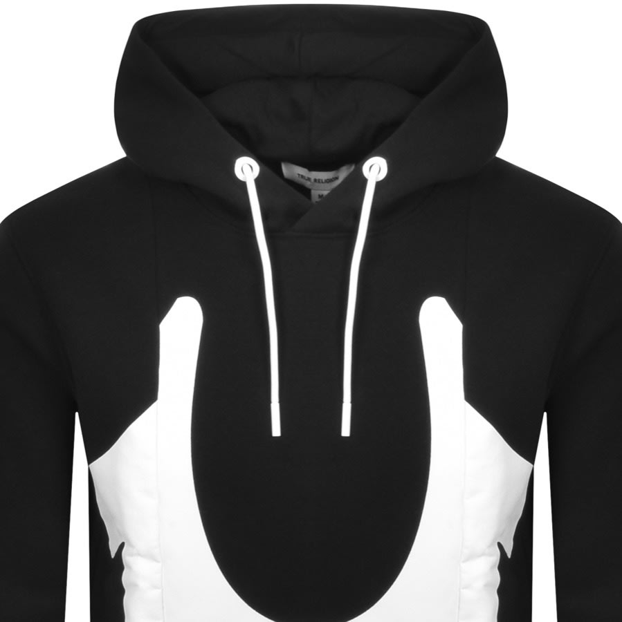 Alternative Image for ProductTrue Religion Logo Hoodie Black2